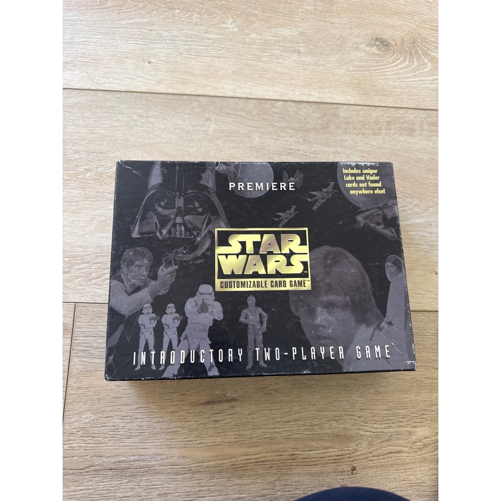 Star Wars CCG Premiere Introductory Two-Player Game Decipher 1995 Limited Ed